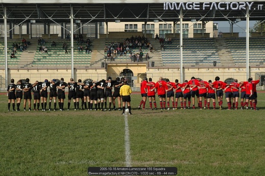 2005-10-16 Amatori-Lumezzane 155 Squadra